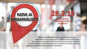Kasva ja kansainvälisty 2019